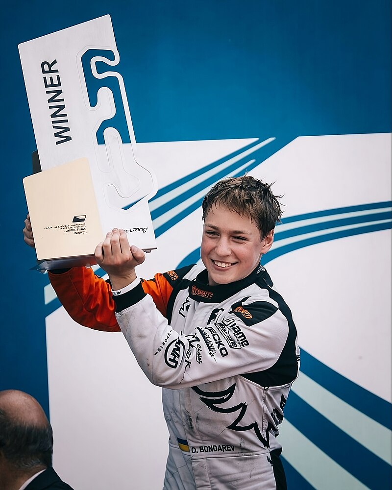 Історія України у F1 тільки починається. Інтерв'ю з 14-річним пілотом "Вільямс" Сашком Бондаревим